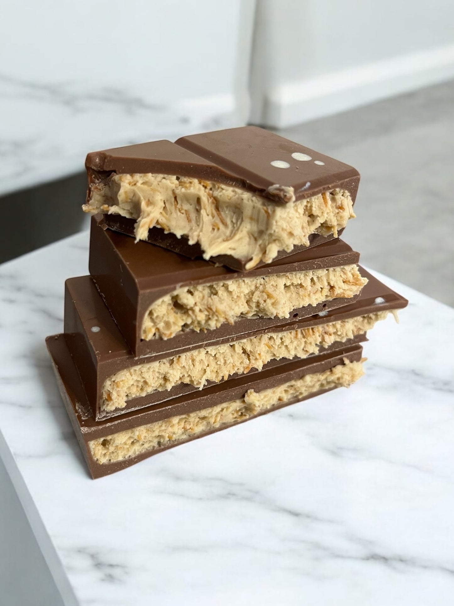 Hazelnut & Kunafa Belgian Milk Dubai Viral Chocolate Bar 200g