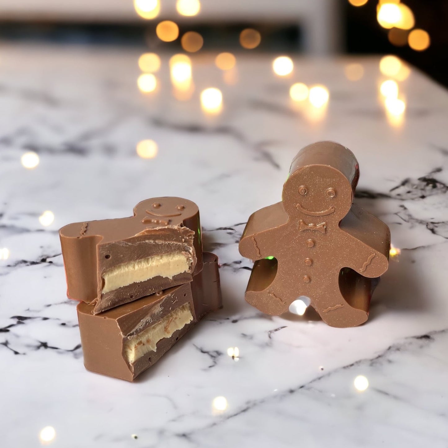 Kinder Stuffed Gingerbread Man