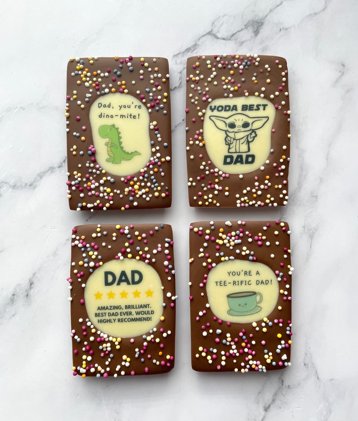 Father's Day Mini Pun Bars