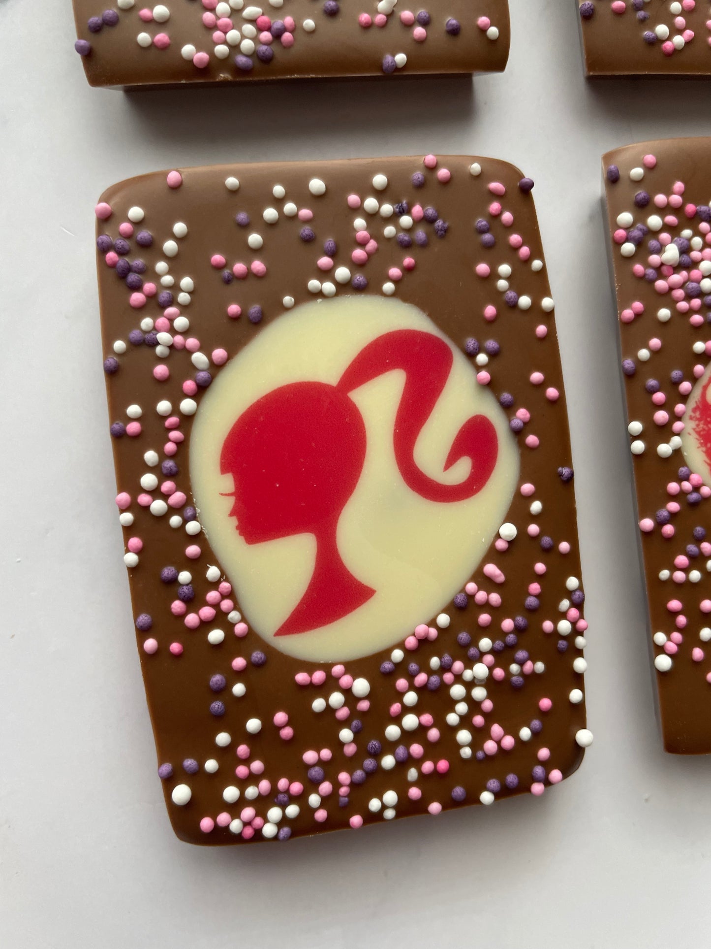 Barbie Themed Mini Chocolate Bars - letterbox friendly