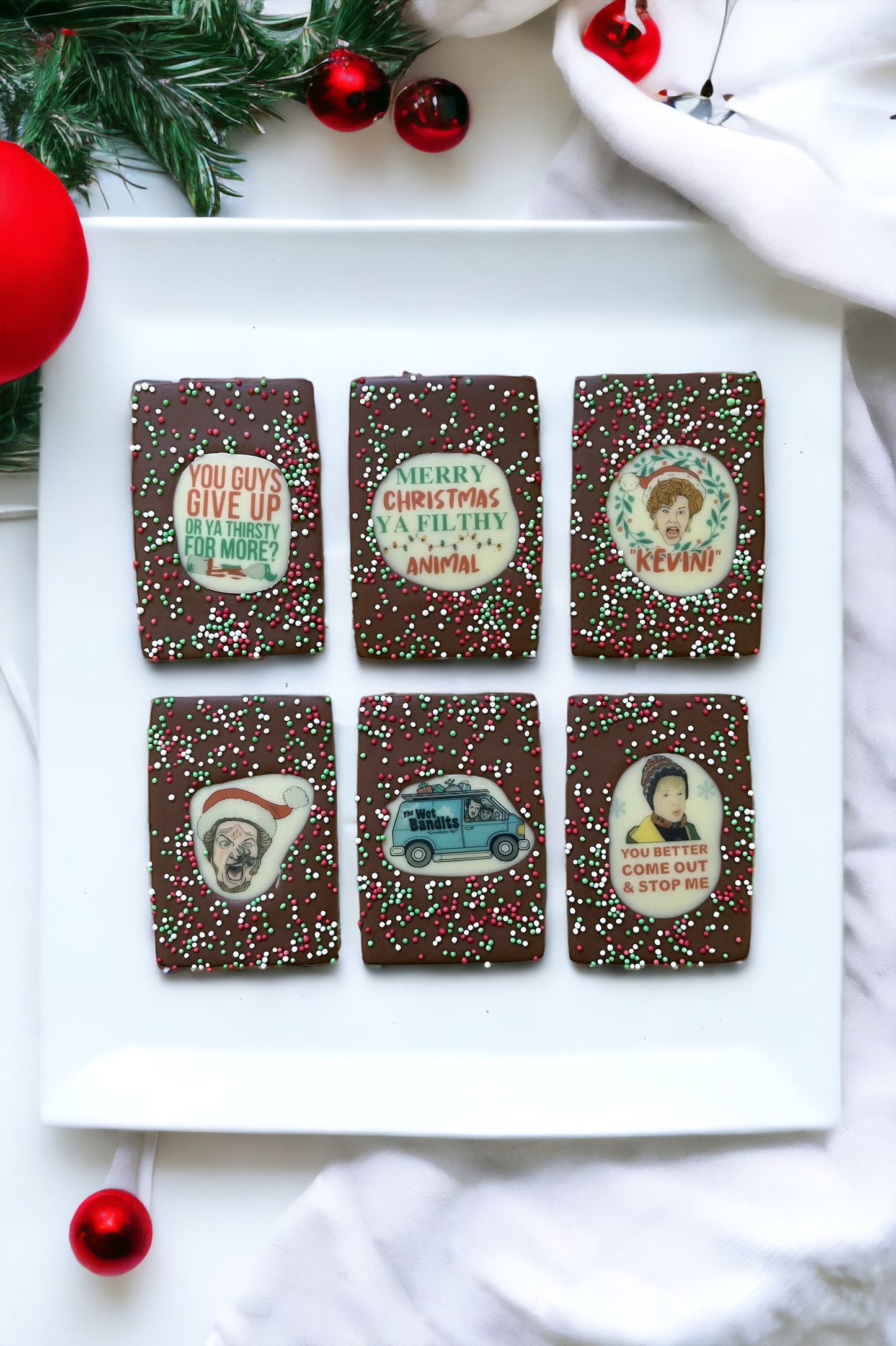 Home Alone Mini Chocolate Bars