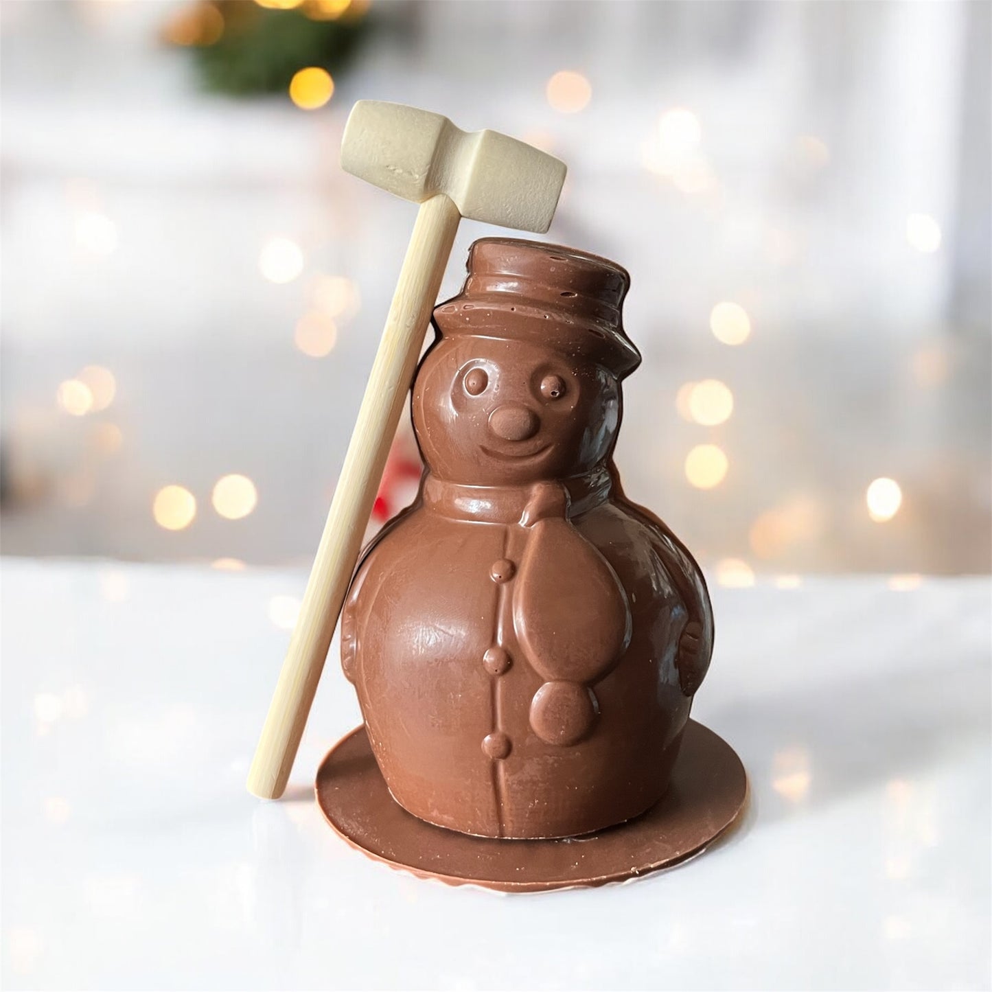 Snowman Piñata 200g with mini hammer