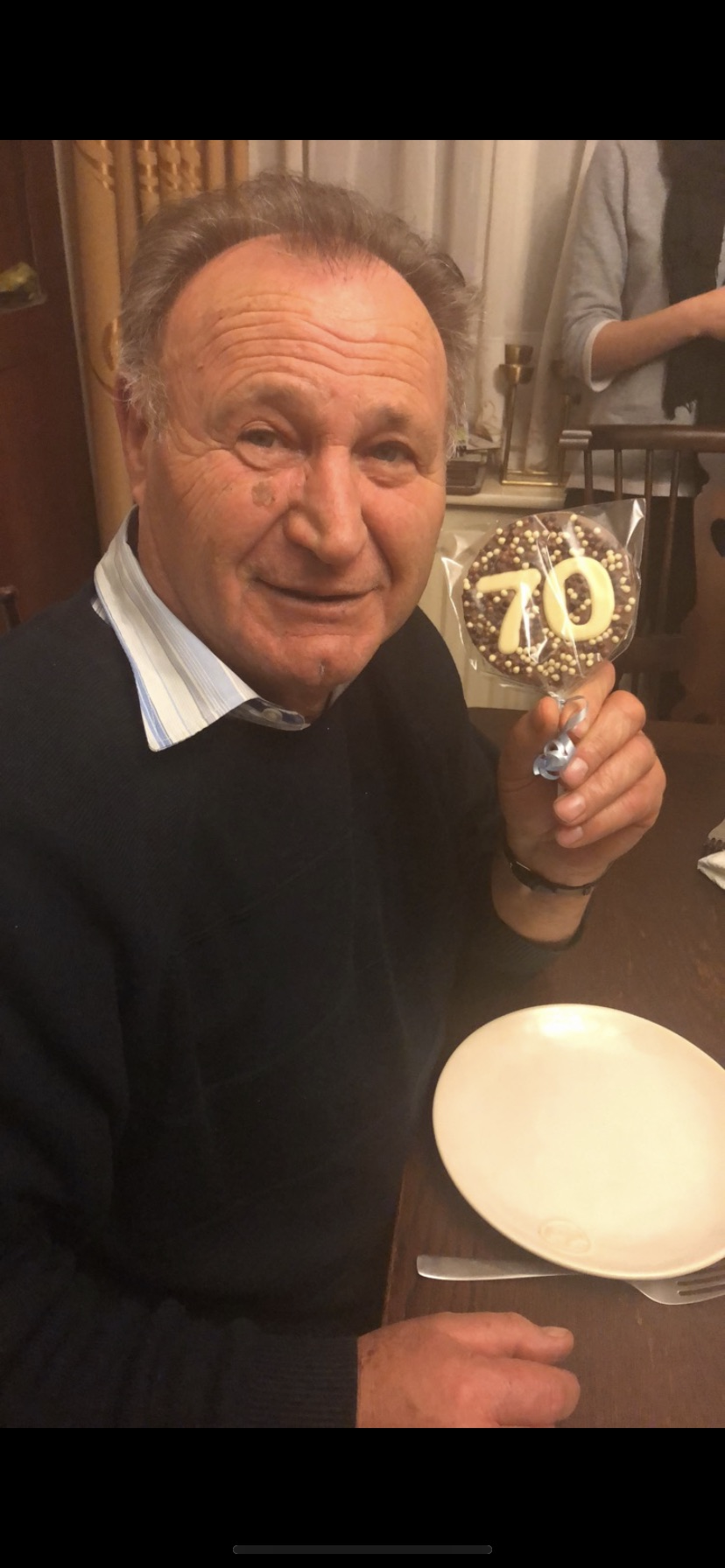 Number Age Large Chocolate Lollipops