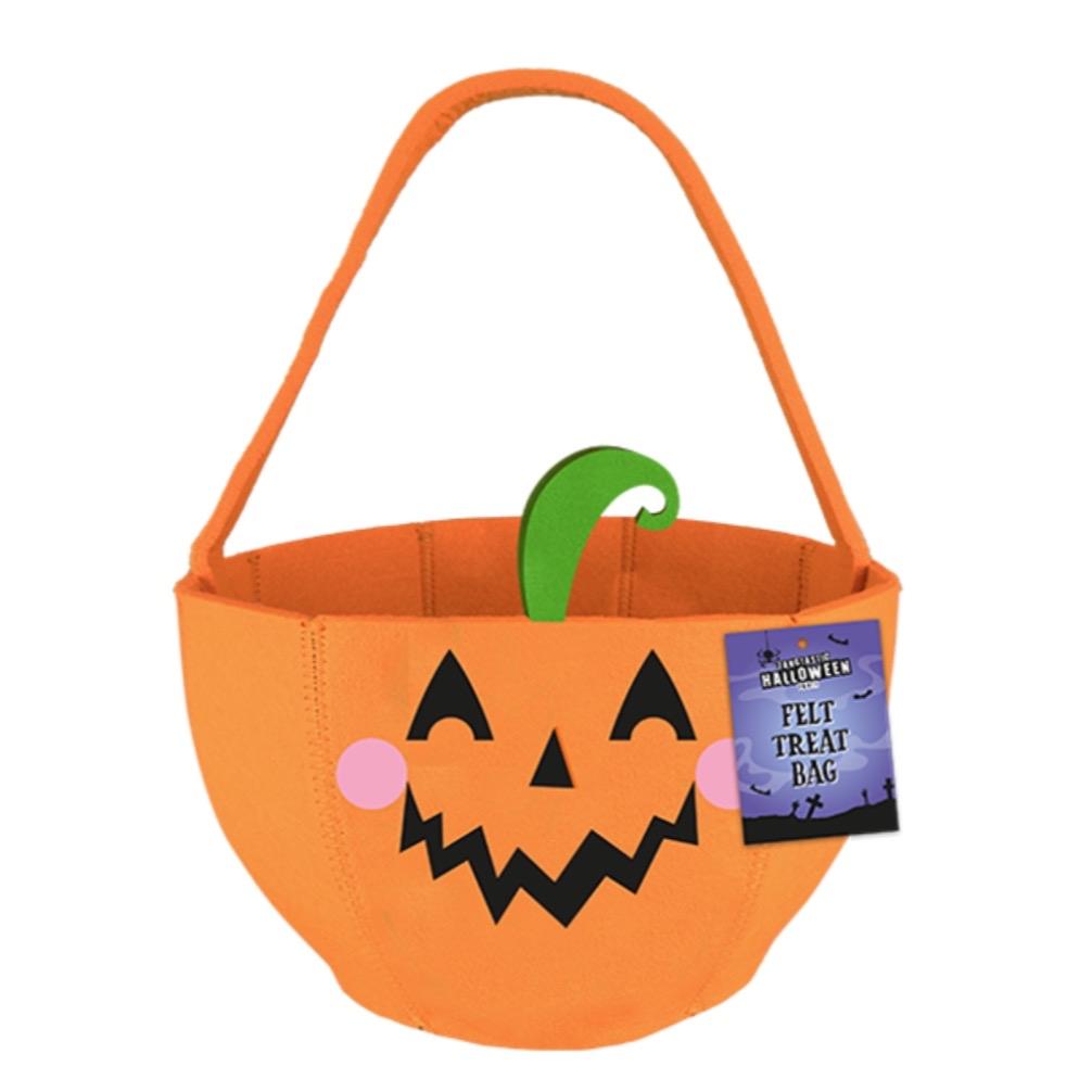 Halloween Felt Character Treat Bag - 3 designs - Perfect for BOO BASKETS