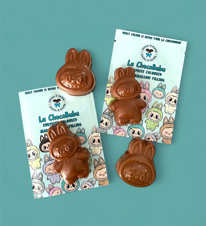La ChocoBubu Surprise Filled Coloured Marshmallow Fluff 35g