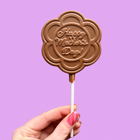 Mother's Day Milk Chocolate Lollipop