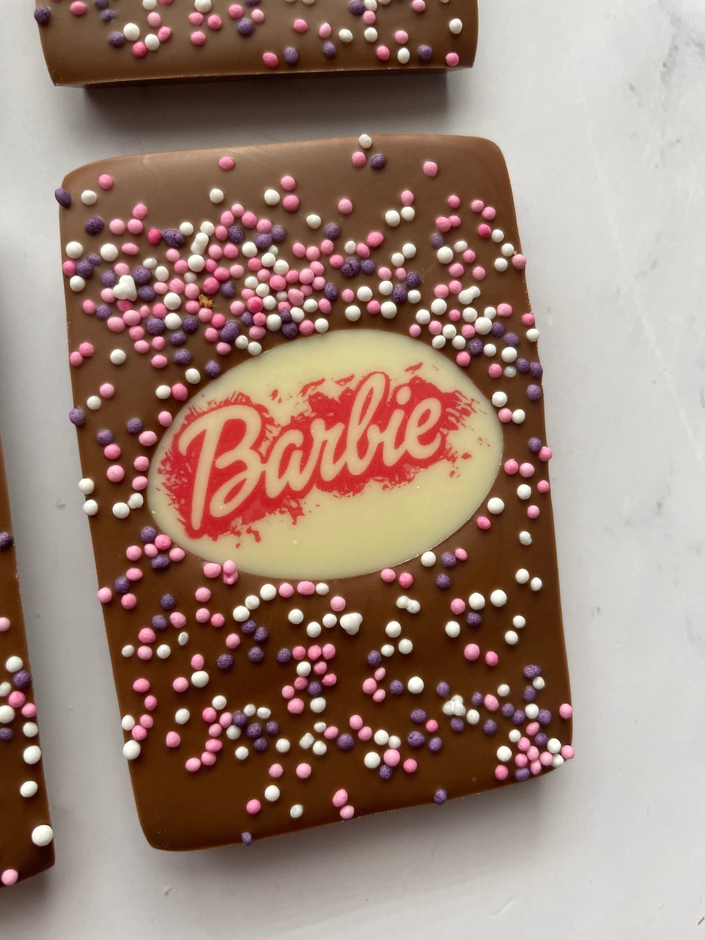 Barbie Themed Mini Chocolate Bars - letterbox friendly