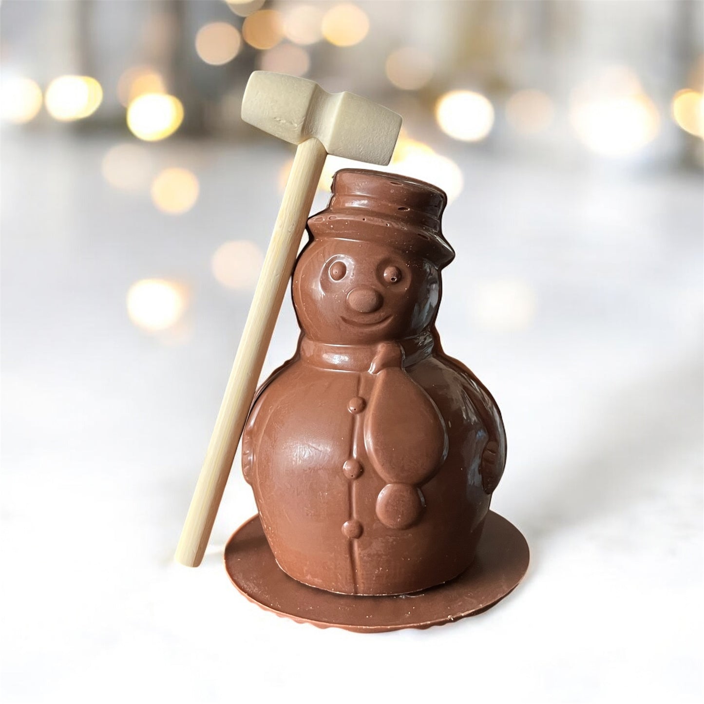 Snowman Piñata 200g with mini hammer