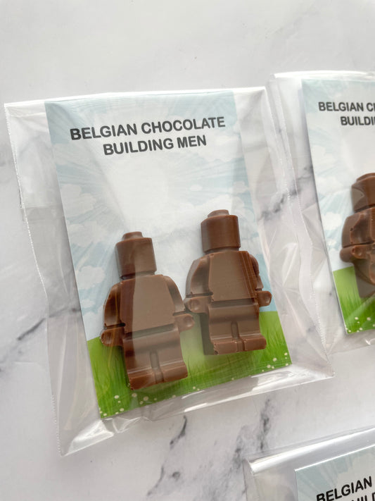 2 in a bag building chocolate men