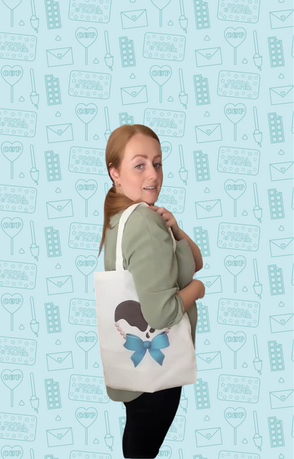 Cocoa & Paper Canvas Tote Bag