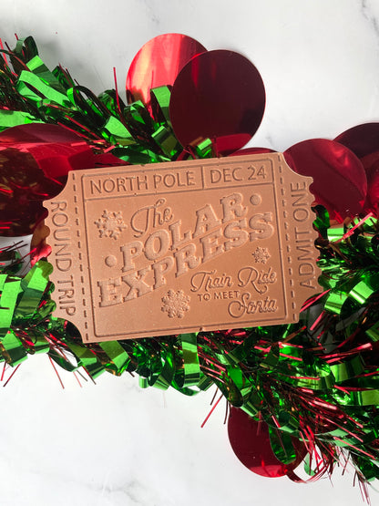 Polar Express Ticket Mini Chocolate Bar 60g