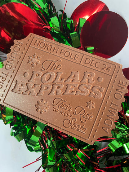Polar Express Ticket Mini Chocolate Bar 60g