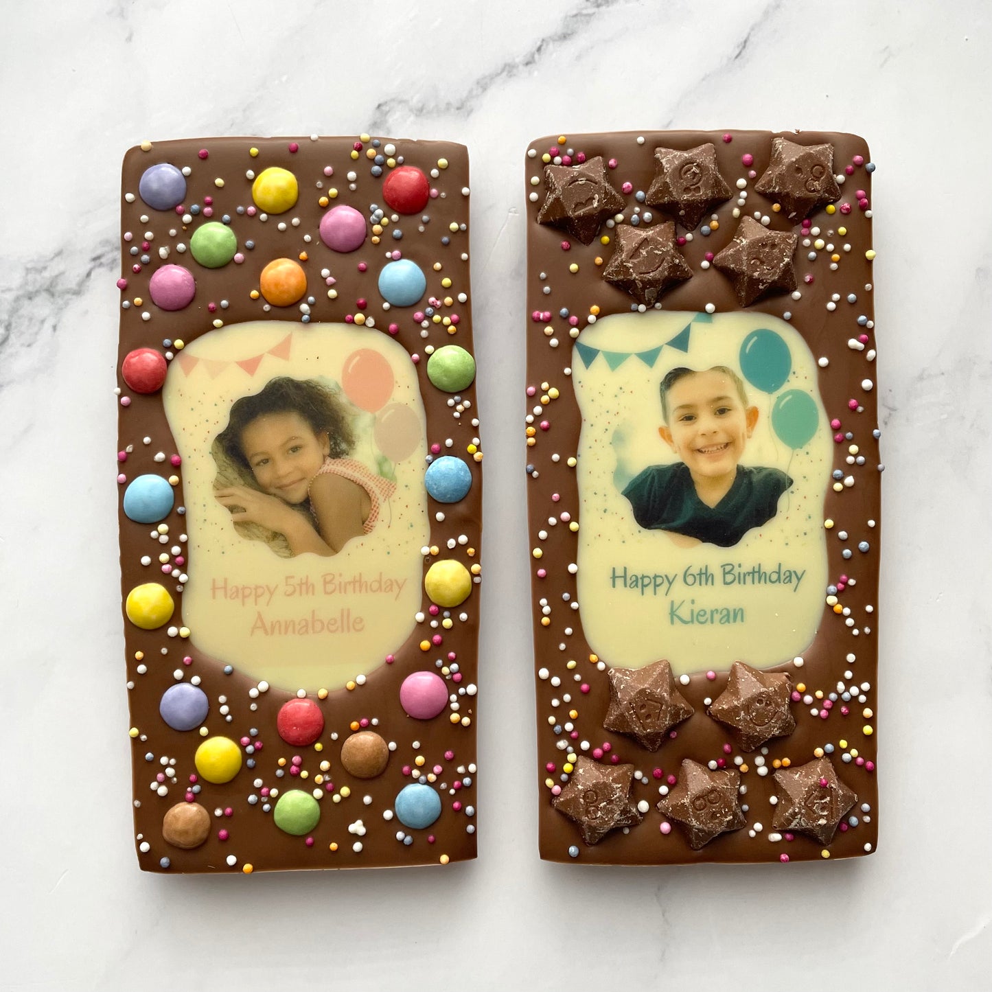 Personalised Birthday Medium Chocolate Bar